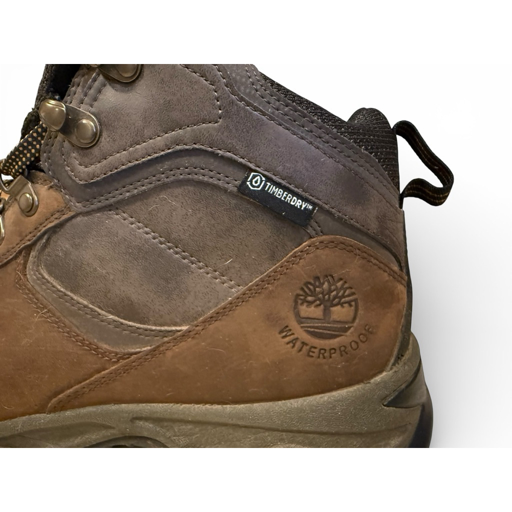 Timberland Men's Mt. Maddsen Waterproof Hiking Boot Sz 9.5W Dark Brown - Picture 5 of 9